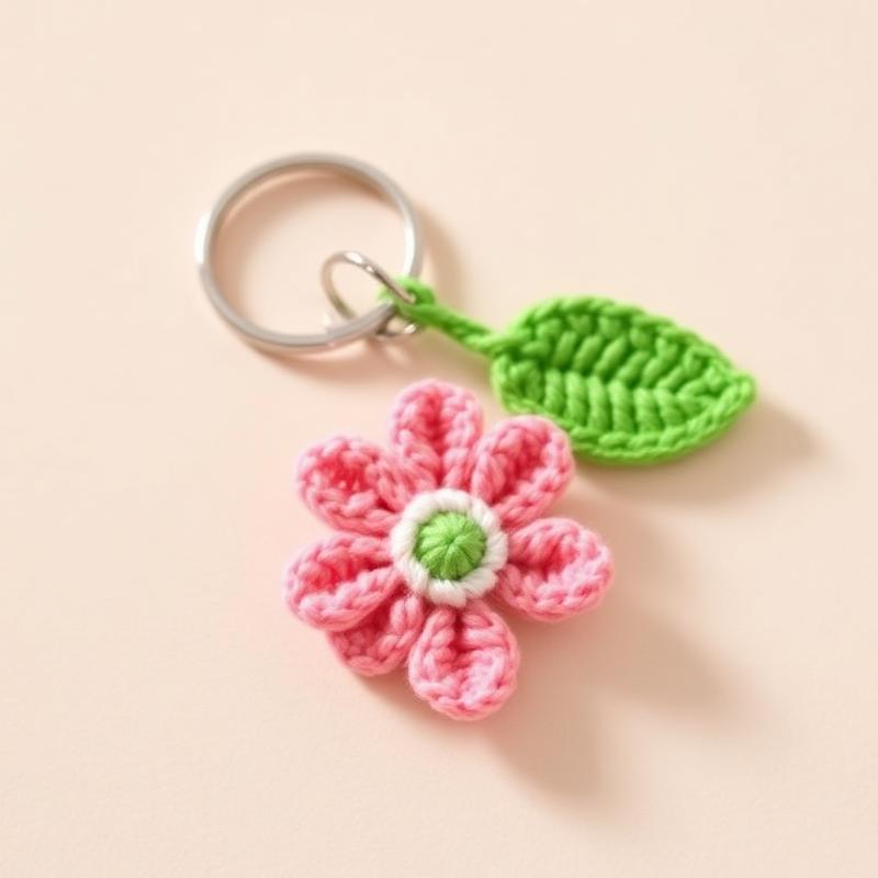 Sleutelhanger · Bloem